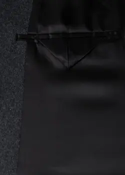 پالتو مردانه خاکستری منگو