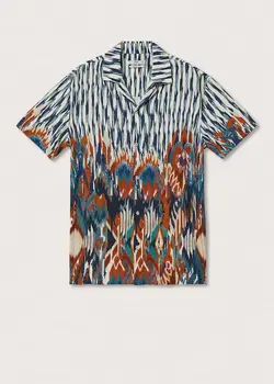 پیراهن مردانه نارنجی منگو