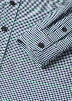 پیراهن مردانه سرمه ای منگو