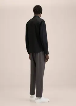 پیراهن مردانه مشکی منگو