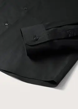 پیراهن مردانه مشکی منگو