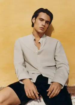 پیراهن مردانه بژ منگو