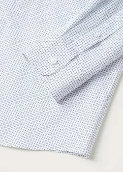 پیراهن مردانه سفید منگو