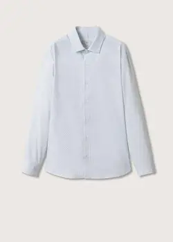 پیراهن مردانه سفید منگو