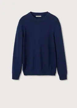 پلیور مردانه آبی منگو