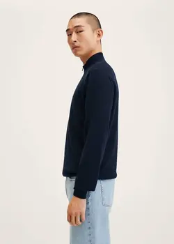 پلیور مردانه سرمه ای منگو