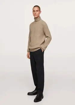 پلیور مردانه بژ منگو