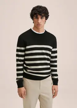 پلیور مردانه مشکی منگو