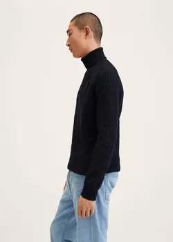 پلیور مردانه سرمه ای منگو