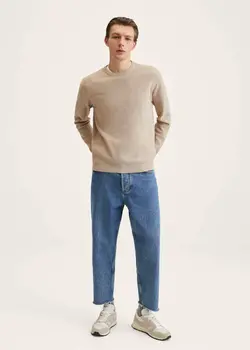 پلیور مردانه بژ منگو