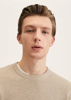 پلیور مردانه بژ منگو