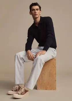 پلیور مردانه سرمه ای منگو