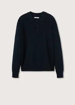 پلیور مردانه سرمه ای منگو