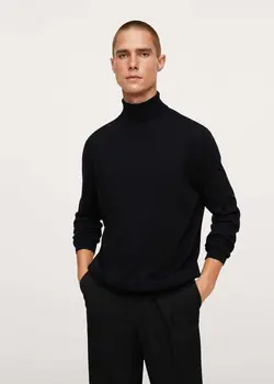 پلیور مردانه مشکی منگو