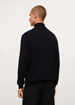 پلیور مردانه مشکی منگو