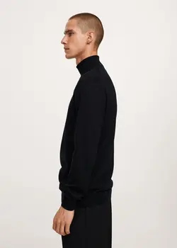 پلیور مردانه مشکی منگو