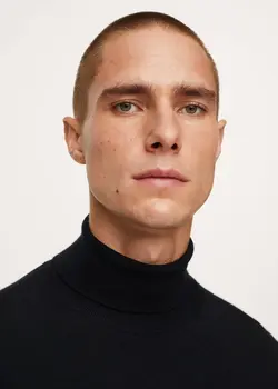 پلیور مردانه مشکی منگو