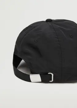 کلاه کپ زنانه مشکی منگو