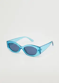 عینک آفتابی زنانه آبی منگو