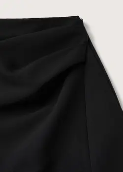 دامن زنانه مشکی منگو