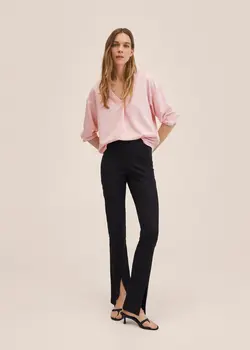 بلوز زنانه صورتی منگو