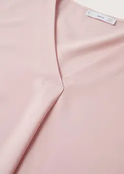 بلوز زنانه صورتی منگو