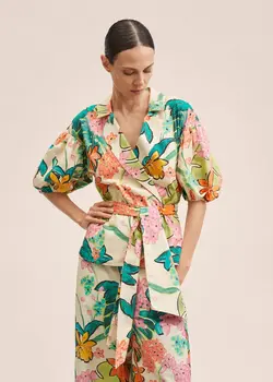 بلوز زنانه سبز منگو