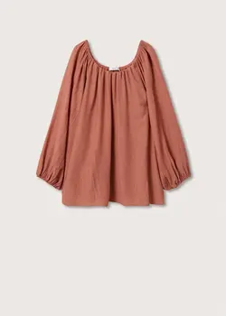 بلوز زنانه صورتی منگو