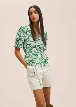 بلوز زنانه سبز منگو