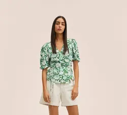 بلوز زنانه سبز منگو