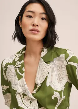 بلوز زنانه سبز منگو