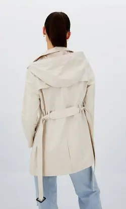 بارانی زنانه وانیلی استرادیواریوس