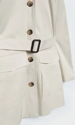 بارانی زنانه وانیلی استرادیواریوس