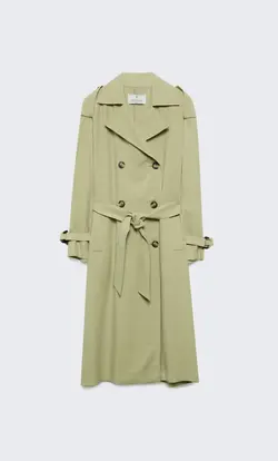 بارانی زنانه خاکی استرادیواریوس