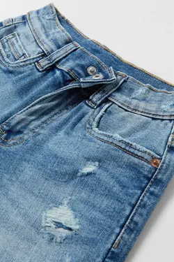 شلوار جین پسرانه آبی زارا