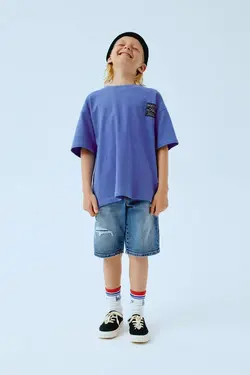 شلوار جین پسرانه آبی زارا