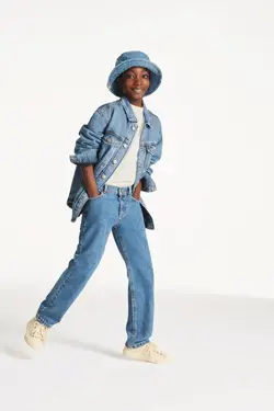 شلوار جین پسرانه آبی زارا