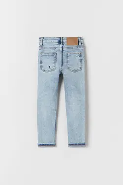 شلوار جین پسرانه آبی زارا