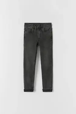 شلوار جین پسرانه مشکی زارا