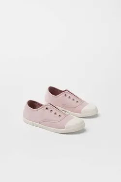 کفش کتانی|دمپایی پسرانه صورتی زارا