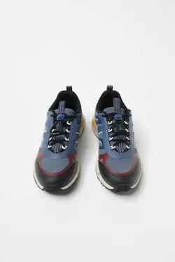 کفش کتانی پسرانه آبی زارا