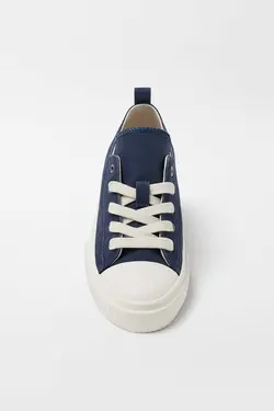 کفش کتانی|دمپایی پسرانه آبی زارا