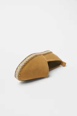 کفش کتانی|دمپایی پسرانه بژ زارا