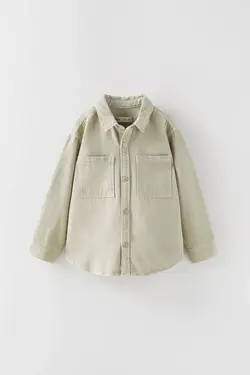 پیراهن پسرانه سبز زارا