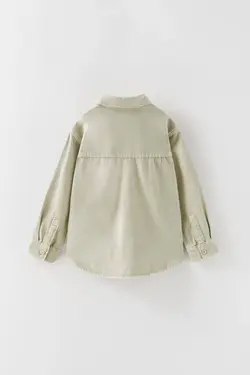 پیراهن پسرانه سبز زارا