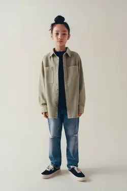 پیراهن پسرانه سبز زارا