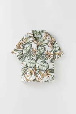 پیراهن پسرانه سبز زارا