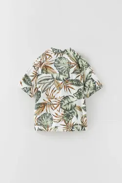 پیراهن پسرانه سبز زارا