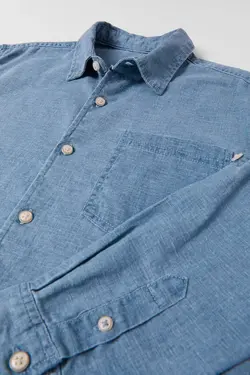 پیراهن پسرانه آبی زارا