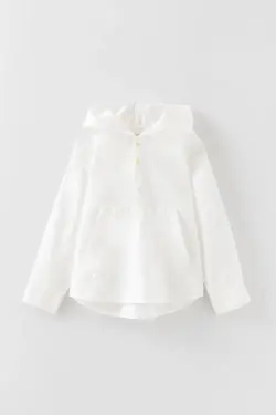 پیراهن پسرانه سفید زارا